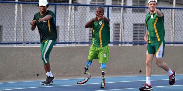 Afrique du Sud : Ntando Mahlangu, « blade runner » is black