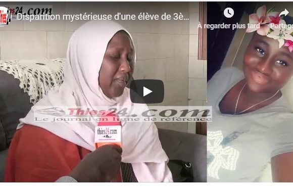(Vidéo) Thiès : Disparition mystérieuse d’Aïda Mbaye, la mère de la victime crie son désarroi