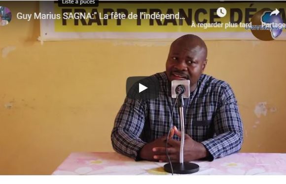 Guy Marius SAGNA: » La fête de l’indépendance au Sénégal n’est qu’un poisson d’Avril »