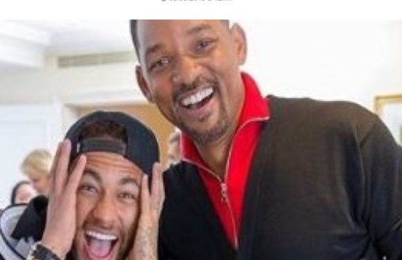 PSG: NEYMAR AUX ANGES APRÈS AVOIR RENCONTRÉ SON « IDOLE » WILL SMITH