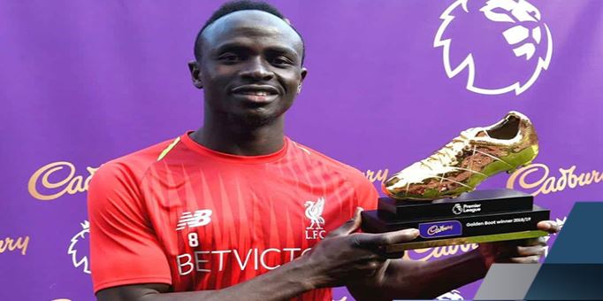 SADIO MANÉ CO-MEILLEUR BUTEUR DU CHAMPIONNAT ANGLAIS