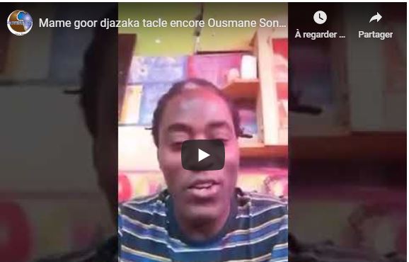 Mame goor djazaka tacle encore Ousmane Sonko en plein crise de Covid 19