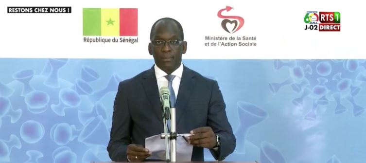 Coronavirus : Le Sénégal enregistre 7 nouveaux cas ce Vendredi