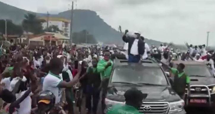 Des milliers de Guinéens derrière Cellou Dalein Diallo