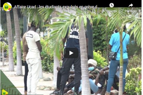 Les étudiants expulsés de l’Ucad en grève de faim
