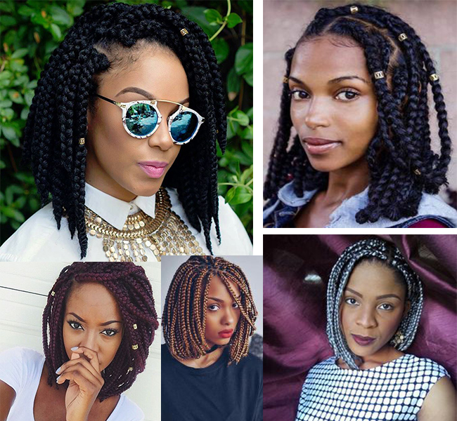 Inspiration coiffure: les braids courtes