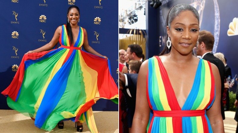 Emmy Awards 2018: Tiffany Haddish, une robe pour rendre hommage au pays de son père