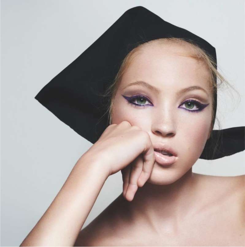 La fille de Kate Moss pose pour Marc Jacobs Beauty